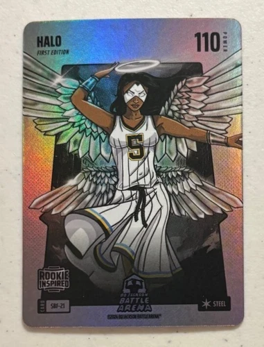 Bo Jackson Battle Arena HALO "Angel Reese" Silver Battlefoil Steel #SBF-21