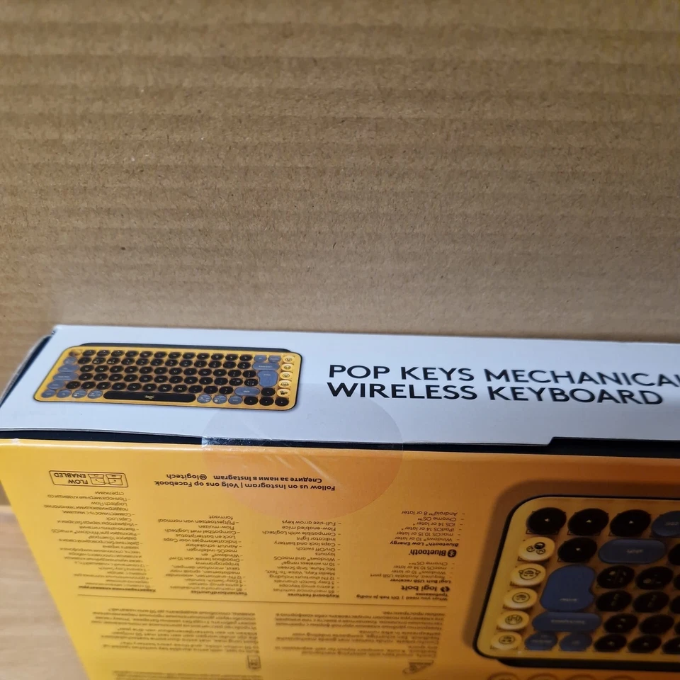 Logitech Pop Keys Wireless Mechanical Keyboard With Emoji Keys - Image 4 of 4