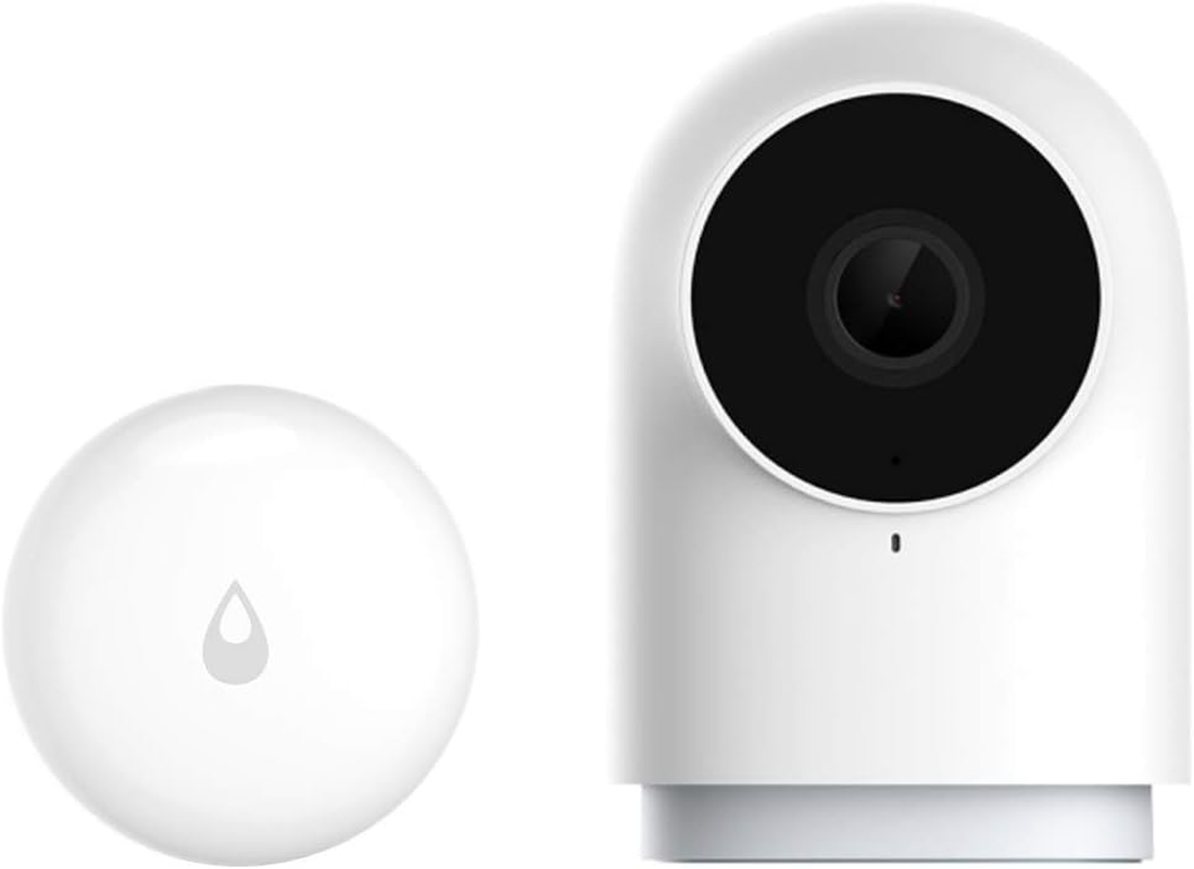 Security Camera Hub Indoor G2H Pro plus Water Leak Sensor, 1080P HD Homekit Secu-image