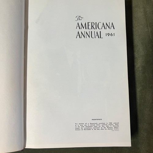 The Encyclopedia Americana Brown ANNUALS 1954 Thru 1965 (Missing 1959) - Picture 54 of 91