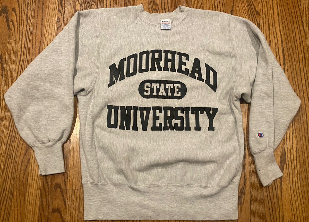 Moorhead State University Dragons Vintage 80s Champion Reverse