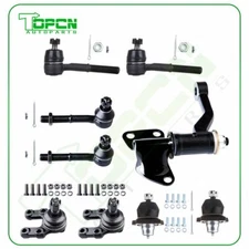 9pcs For 1986-1993 94 Nissan D21 4x4 Suspension Kit Ball Joint Tie Rod Idler Arm