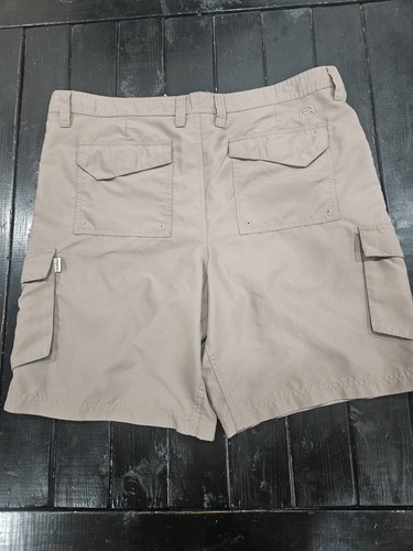Magellan Outdoors Men's (36) Tan, Outdoor, Fishing Cargo Shorts, Water Repellent - Picture 3 of 8