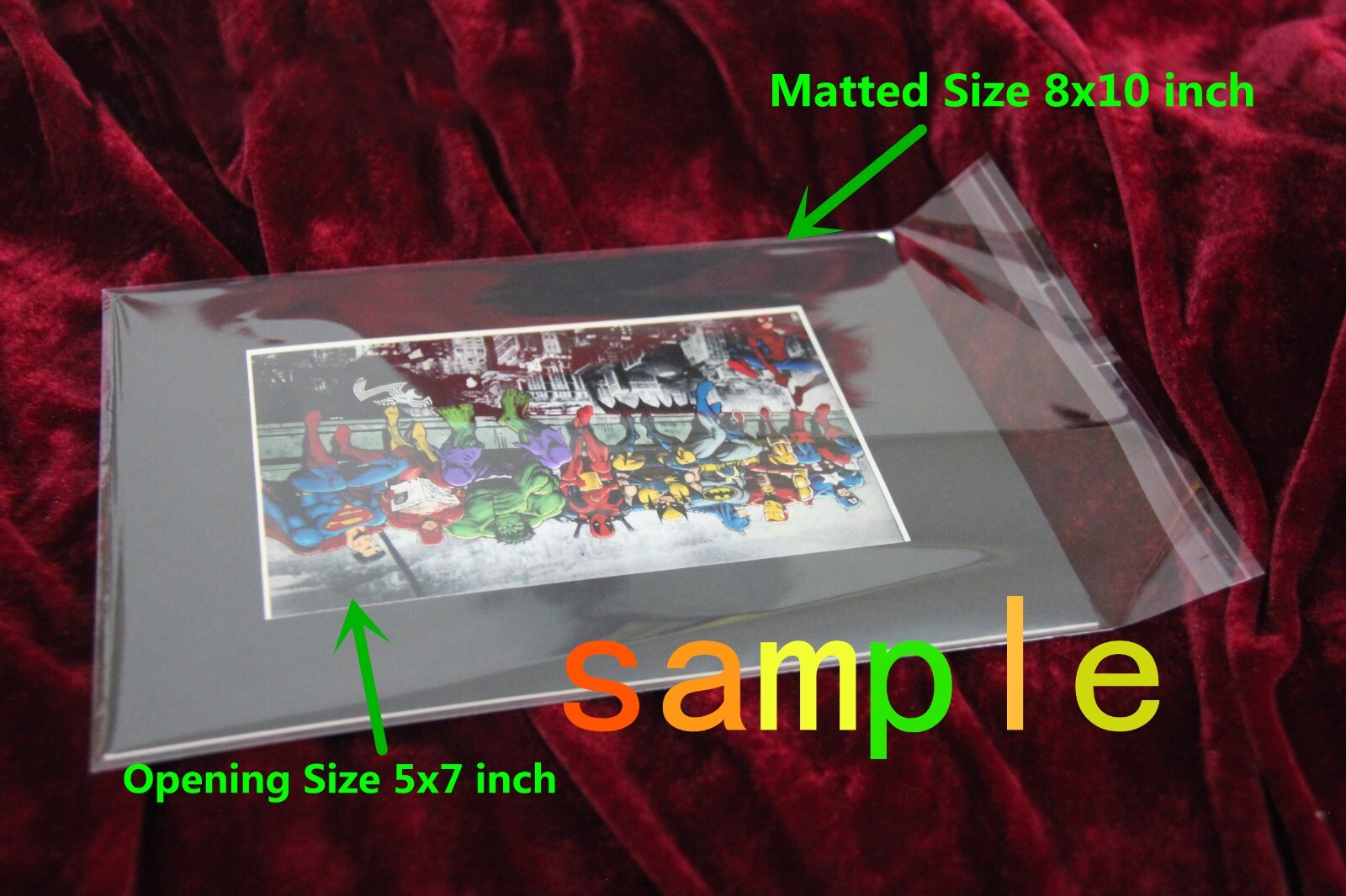 AC & DC Band 8x10 matted Art Print Poster Decor picture Gift Photograph ...