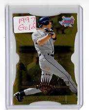 1997 Leaf Fractal Matrix Darin Erstad Angels Z-Axis Die Cut Gold #149