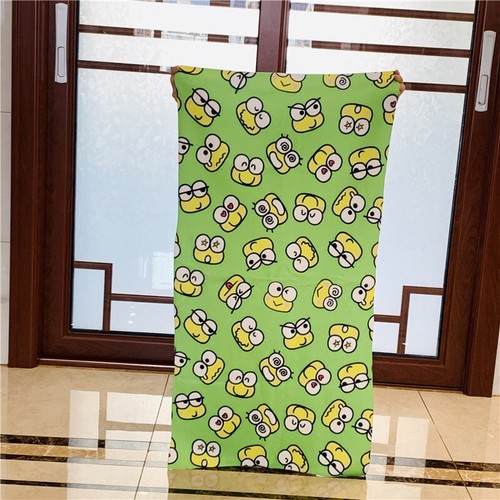 50x100CM Keroppi Twin Star Anime Bath Towels Washcloth Beach Towel Travel Summer - Picture 1 of 8