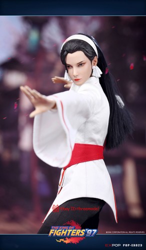 Figura de acción POPTOYS EX023 escala 1/6 KOF97 Chizuru Kagura en stock usada - Imagen 9 de 13