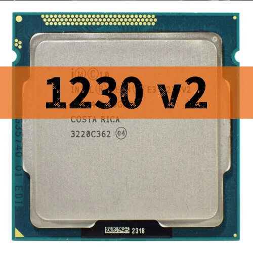 Intel Computer Intel Xeon E3-1230 V2 Processor Model Processors