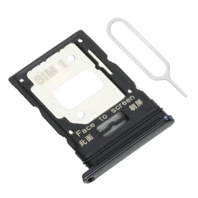 Xiaomi Mi 11 Lite/11 Lite 5G NE tiroir double sim carte card tray holder - NOIR