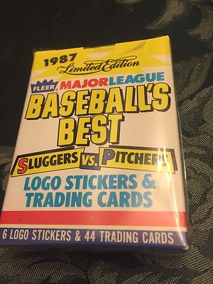 fleer baseball cards 1987 limited edition Collectors Complete Set Tin Bo Jackson 1987 Fleer Baseball Best Box