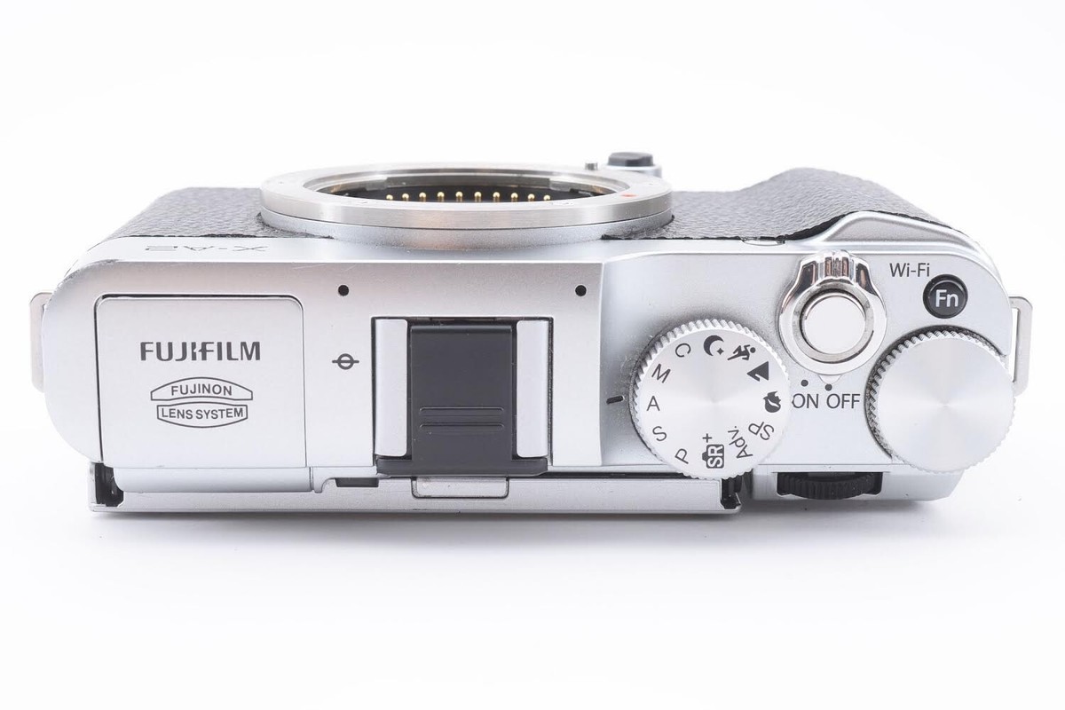 FUJIFILM X-A2 16.3MP Digital Camera Body Silver With Strap