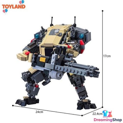 Legion Titan Mech Robot MOC Building Blocks Set 654pcs DIY Model Bricks Toy Gift