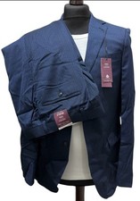 BNWT M&S Luxury Pure New Wool Tailored Fit 2 Piece Navy Suits - Various Sizes