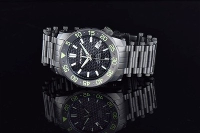 ARAGON Sea Charger G2 NH35 Automatic IP 44mm Black 24 Jewels