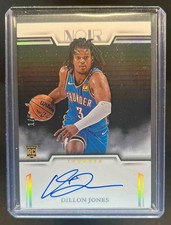 2024 Noir Dillon Jones Auto Black and White RC International Holo Gold #1/5