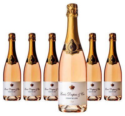 6 x Louis Despas Crémant de Loire Brut Rosé