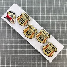 Fukuoka Softbank Hawks Baseball Pin Badge 2.5” Hideki Okajima Used FFB