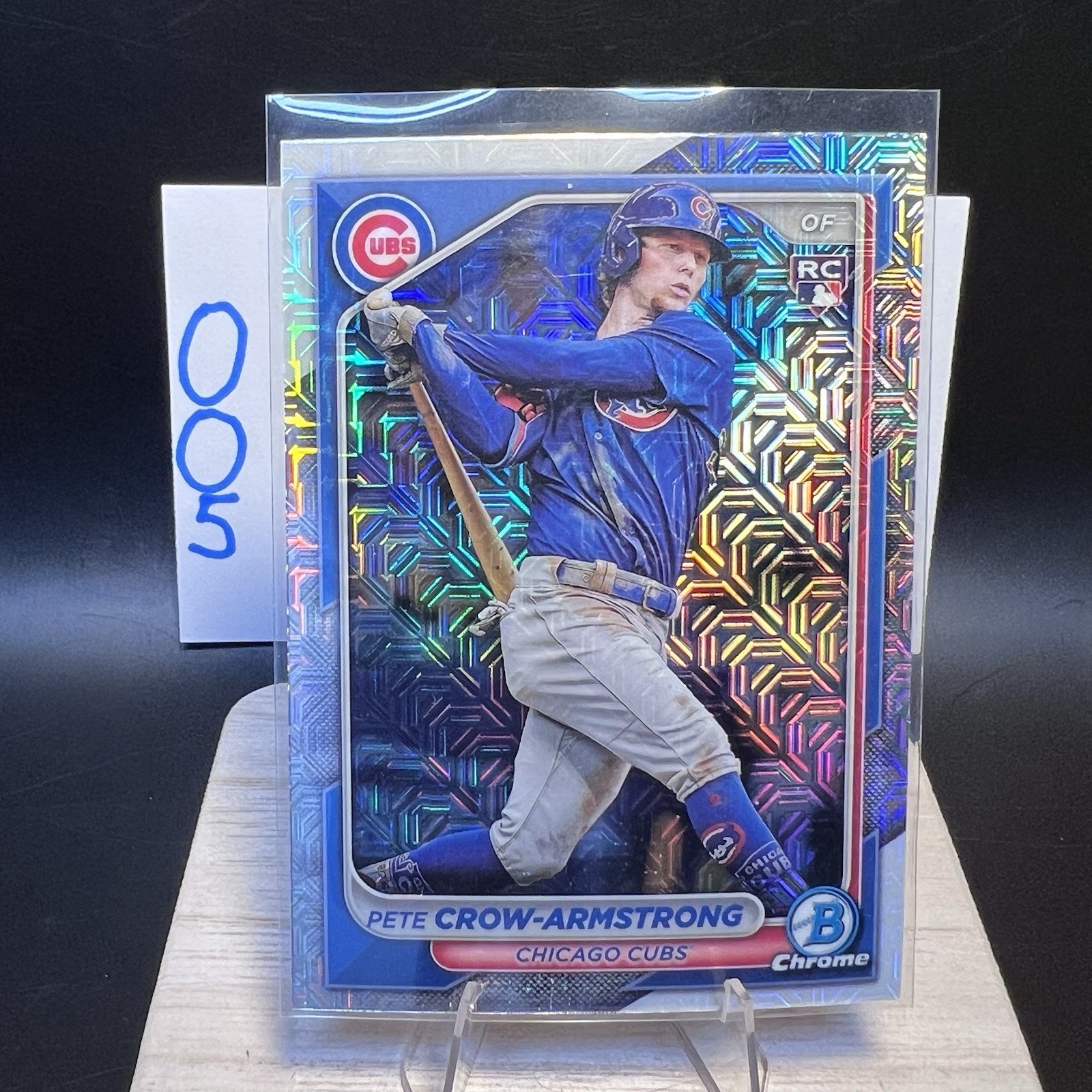 2024 Bowman Chrome - Pete Crow-Armstrong #45 Mojo Refractor (RC)