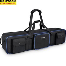 Adjustable Tripod Case W/ Waterproof Durable Nylon Material Pockets Accessories