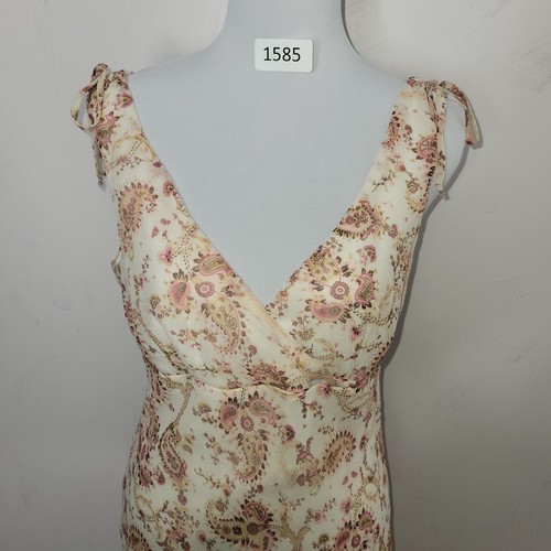 Y2K Midi Dress Size 7 Midi Fairy Croquette Romantic Midi Sheer Flowy Floral - Picture 2 of 15
