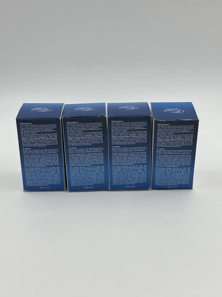 Euri Lighting A19 LED Bulb High Output 1600 Lumens GU24 14W 100W Eq 4-Pack - Image 4 of 4