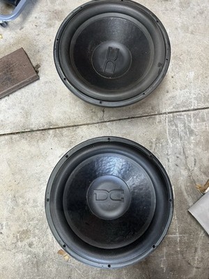 DC Audio 15in Subwoofers Level 3  