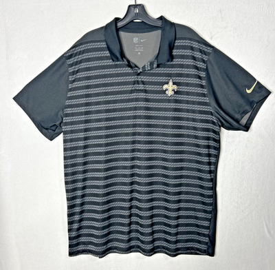 nike saints polo