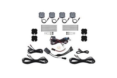 Diode Dynamics RGBW Rock Fits Light Installer Magnet Mount Kit W/controller