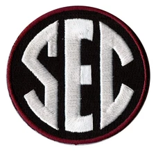 SEC Southeastern Conference Team Football Jersey Uniform Patch South Carolina