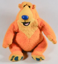 Bear in the Big Blue House Bean Bag 6" Plush 1998 Arcotoys Mattel Disney