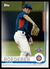 2019 Topps Pro Debut Cole Roederer #89 AZL Cubs Baseball Card
