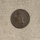 1886 Indian Head Cent 1c Type 1 Better Grade XF MM