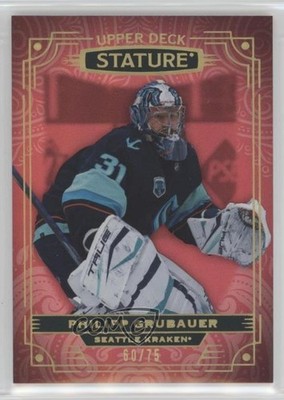 2022-23 Upper Deck Stature Red 60/75 Philipp Grubauer #85 1u1c