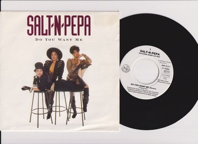 Salt-N-Pepa   Do You Want Me (Remix) - 7'' Vinyl Single 1991  FFRR