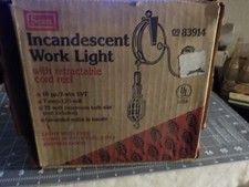 Vintage Sears Craftsman Model 83914 Retractable Shop Work Light W20ft Cord Nos Vintage Sears Craftsman Model 83914 Retractable Shop Work Light W20ft Cord Nos
