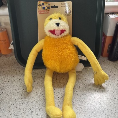 Vivid Imaginations Flat Eric Plush Toy, window sucker,  Vintage 1999 Levi, new