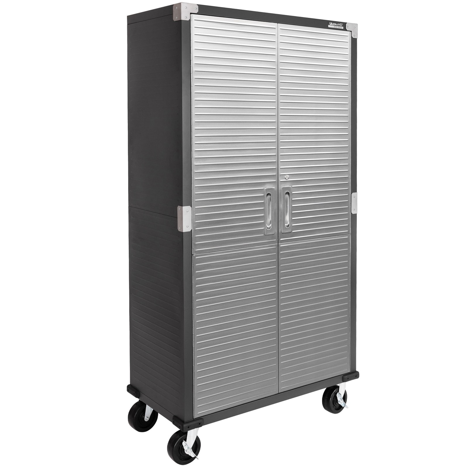 72H Rolling Storage Cabinet 36W x 18D with 3-Point Locking System