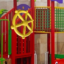 Piratenschiff Rad Kinder Lenkrad Spielzeug Requisiten Ausrüstung für Garten Baumhaus