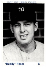 Buddy Rosar New York Yankees 1974 TCMA 1936-1939 Yankee Dynasty #C