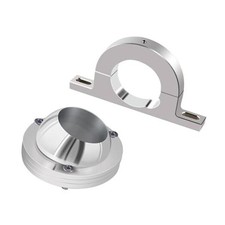 2 Inch Swivel Base Floor Mount and 2 Inch Column Polished Aluminum Key