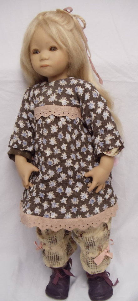 Poupée Annette Himstedt AMBER 78cm – Vêtement D'origine, Collection D'artiste
