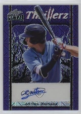 2023 Leaf Metal Thrillerz Purple Mojo 5/5 Adrian Santana #T-AS1 Auto 0b5