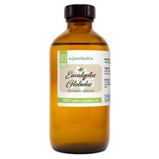 8 fl oz Eucalyptus Globulus Essential Oil 100 Pure Natural Glass Bottle