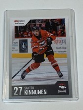 Santtu Kinnunen #27 Charlotte Checkers Hockey Card 2023 2024 Season AHL Edition