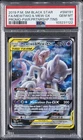 2019 POKEMON SM BLACK STAR PROMO #SM191 FULL ART/MEWTWO & MEW GX PSA 10