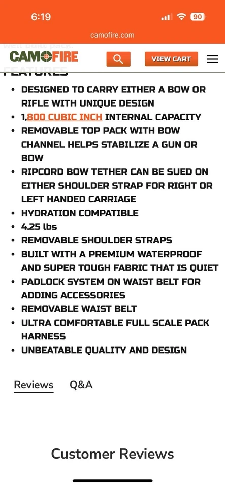 Eberlestock Slingshot Bow Pack - Image 2 of 4