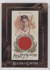 2017 Topps Allen & Ginter Mini Framed Relics Andrew Benintendi #MR-ABE 0ws