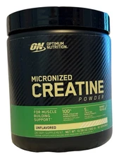 ON - Optimum Nutrition Micronized Creatine Powder, 10.6oz Unflavored - Ex: 1/27