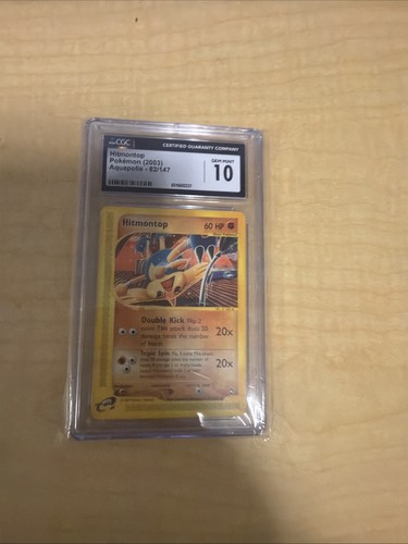 Hitmontop graded CGC 10 for sale on eBay