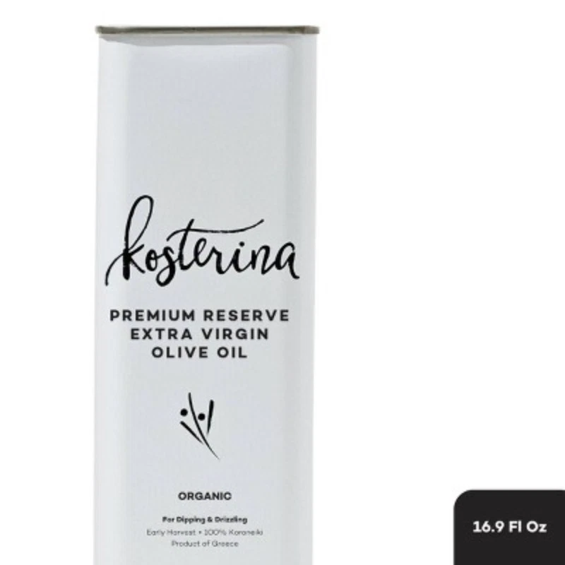 Aceite de Oliva Virgen Extra Kosterina Organic Premium Reserve - 16,9 fl oz Foto 2 de 4